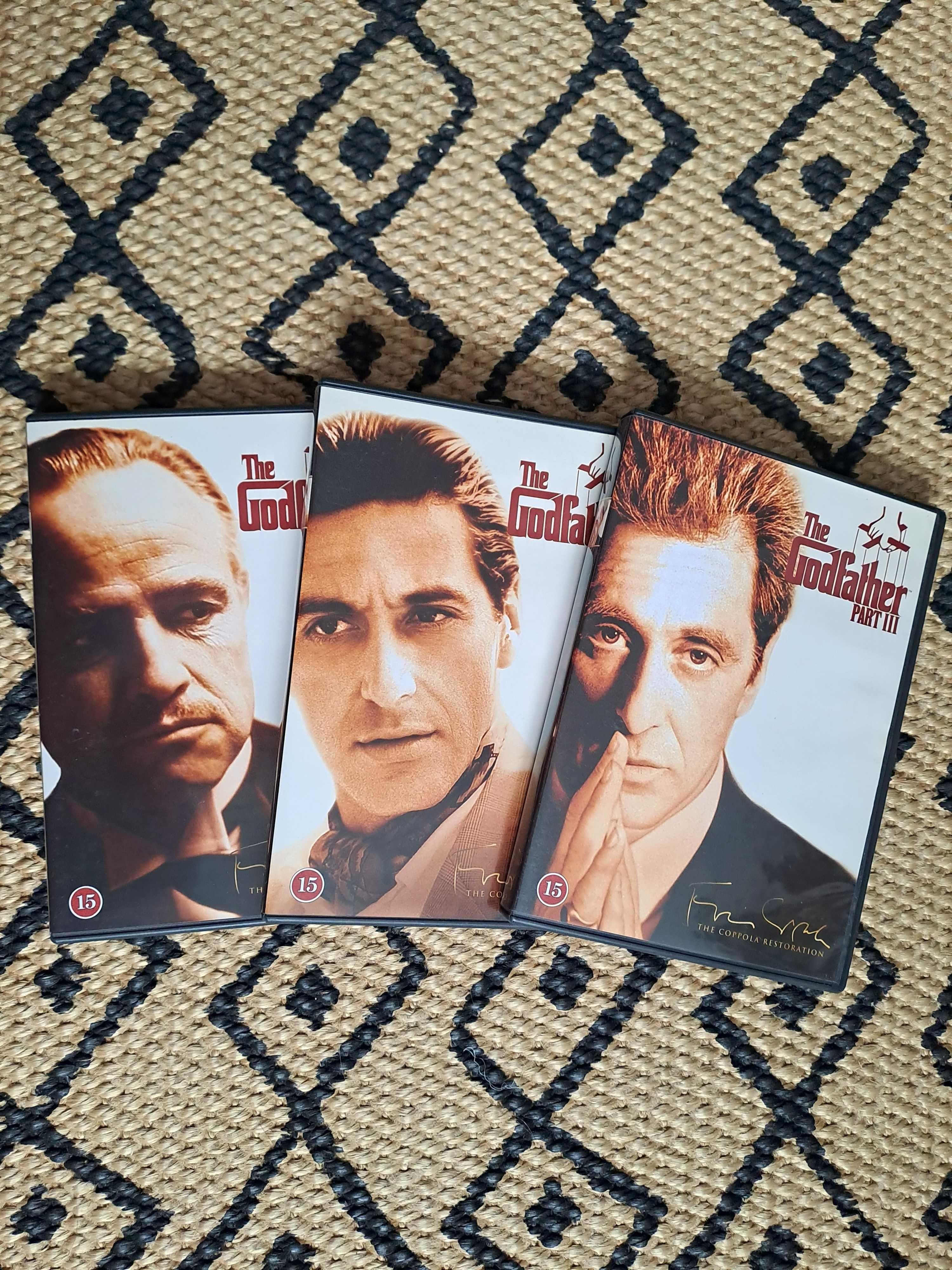 Trylogia 3 DVD Ojciec Chrzestny, Godfather, FF Coppola, wersja ang