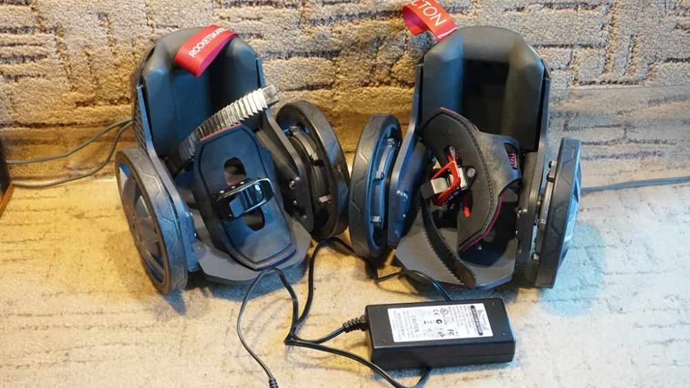 wrotki elektryczne Acton Rocketskates R10 uszkodzone!