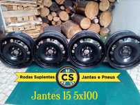 4 jantes 14 ou 15 5X100 roda original VW polo Seat Ibiza  Skoda.