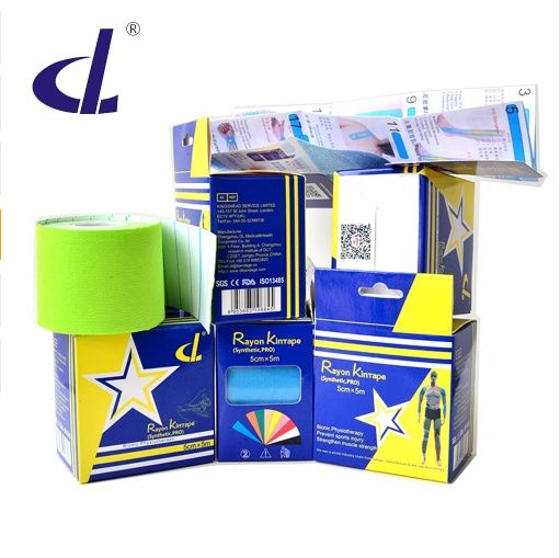 Кинезио тейп KinTape DL 5 см х 5 м вискоза Акция