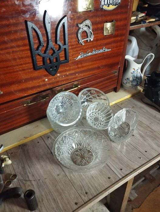 Продам хрустальную посуду
