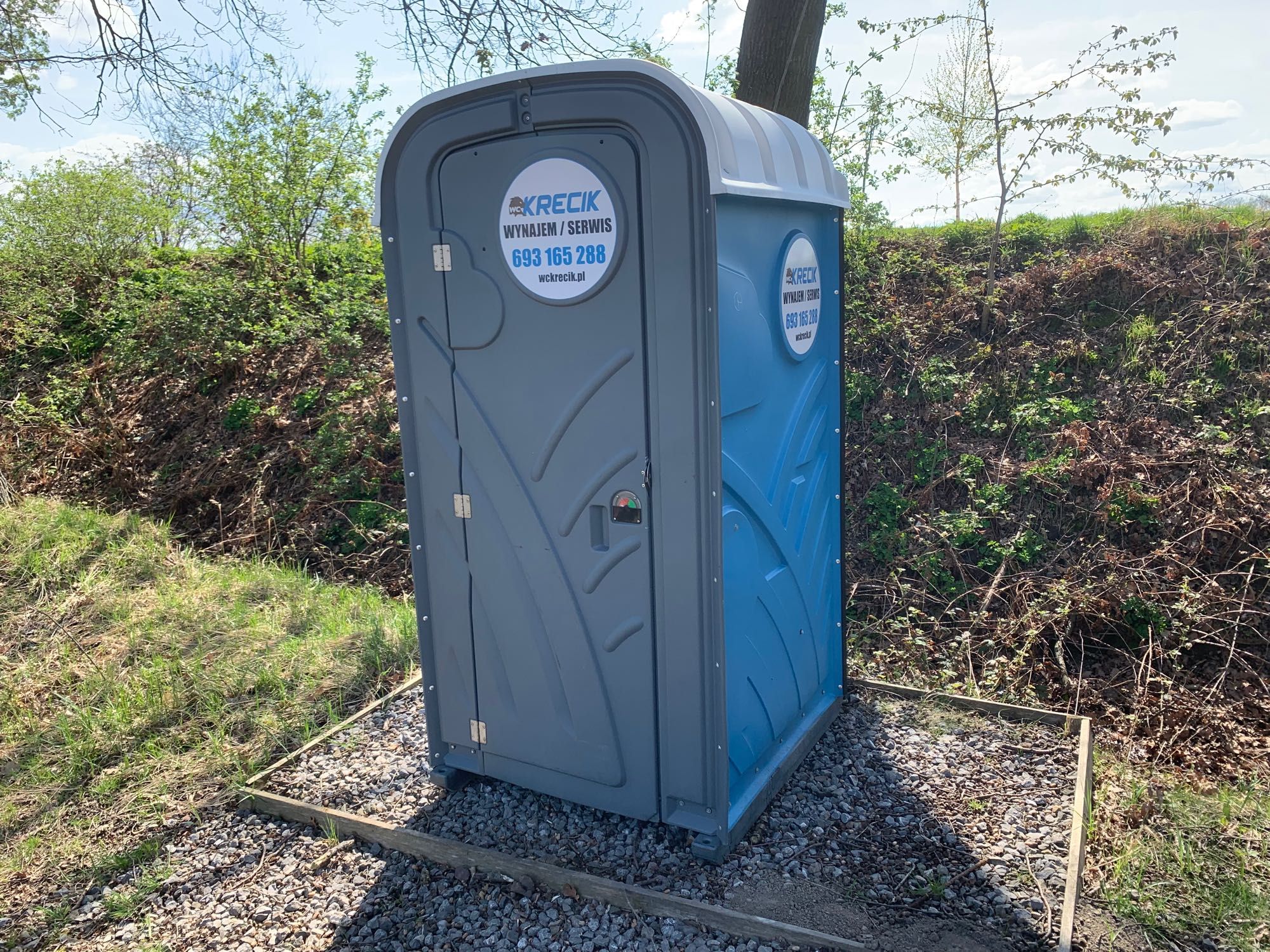 WC wynajem toalet przenośnych na budowę, działkę, imprezę - Wilamowice