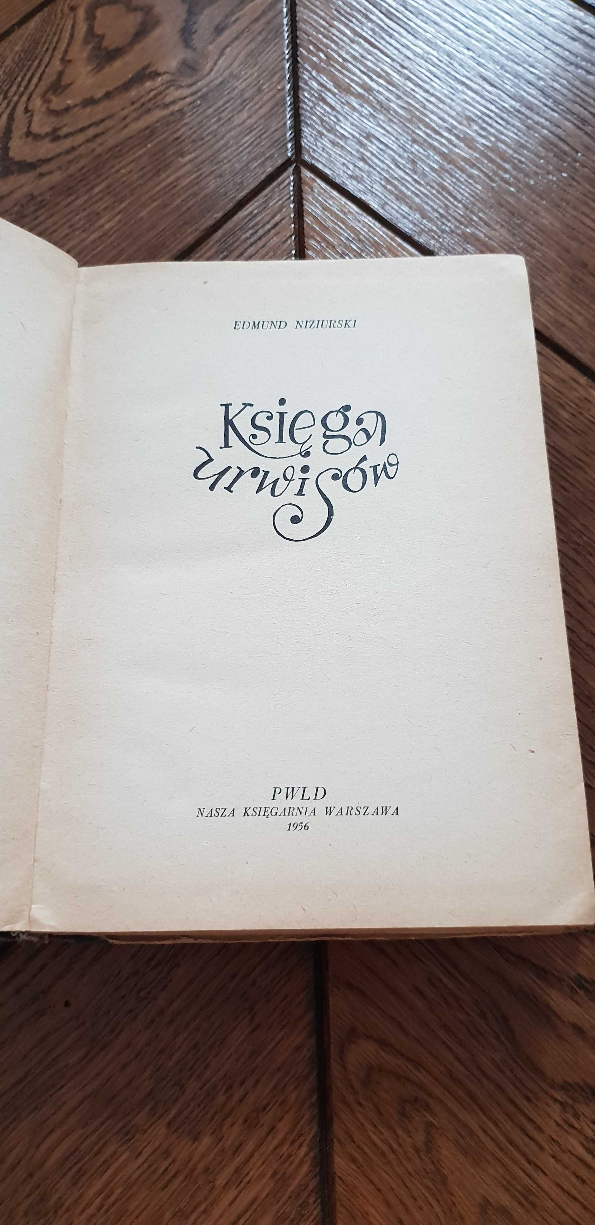Książka rok 1956 "Księga urwisów" Edmund Niziurski
