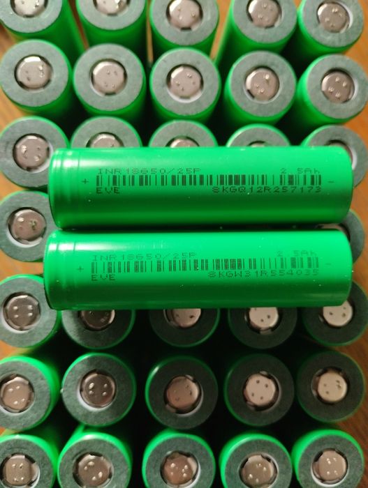 EVE 18650 высокотоковые