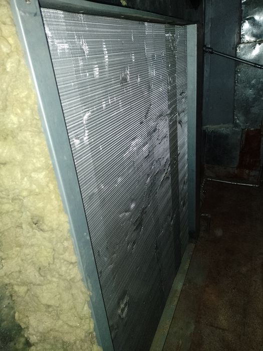 Suszarnia do drewna..Komora ciepła zasilająca suszarnie