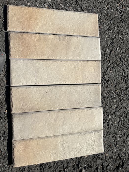 5,5m2 beżowe Płytki klinkierowe elewacyjne klinkier