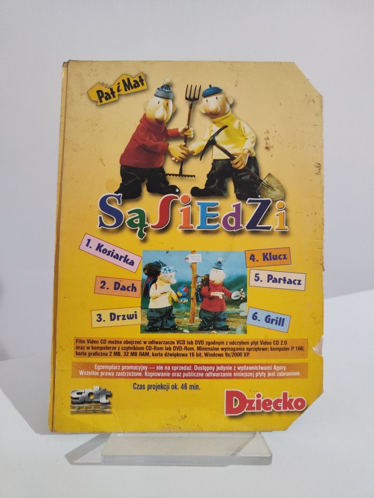 Sąsiedzi Pat i Mat Kosiarka, Dach, Drzwi, Klucz, Partacz, Grill VCD