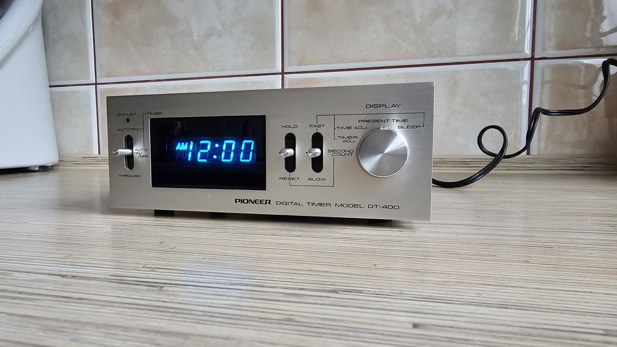 Timer Pioneer Dt-400 seria blue line