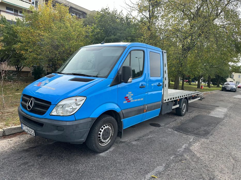 Mercedes-Benz SPRINTER 906  KLIMATYZACJA*Silnik 646*2800 na haku*7osób*Poduszki*Wciągarka*TEMPOMAT