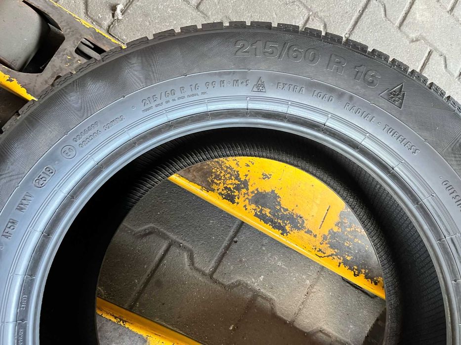 Opony zimowe 2x 215/60 R16 XL Continental WinterContact TS830P #3673