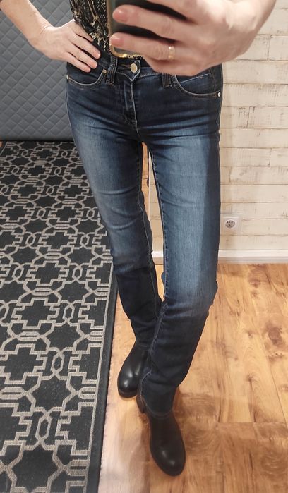 Spodnie damskie jeansowe Rocks r.36