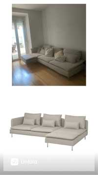 Sofa ikea c capa nova