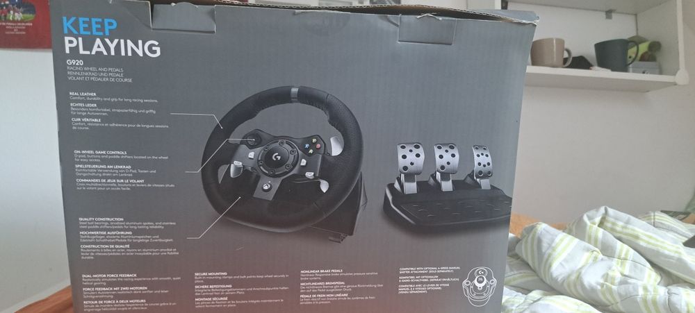 Kierownica z pedałami do Xbox model G920