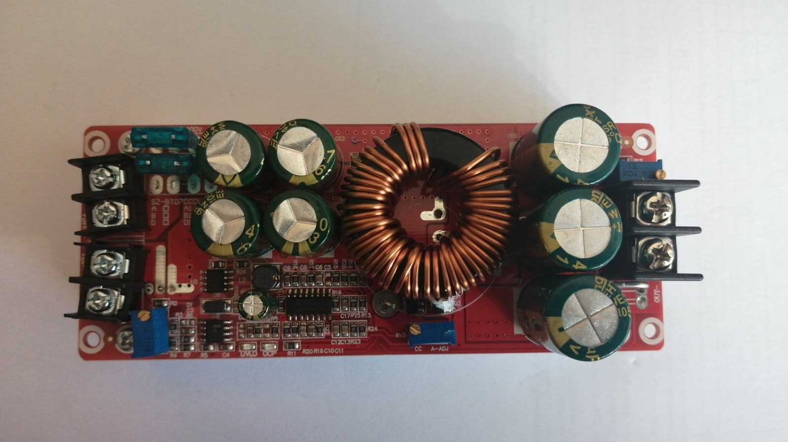 Модуль  1200W 20A повышающий с регулировкой тока