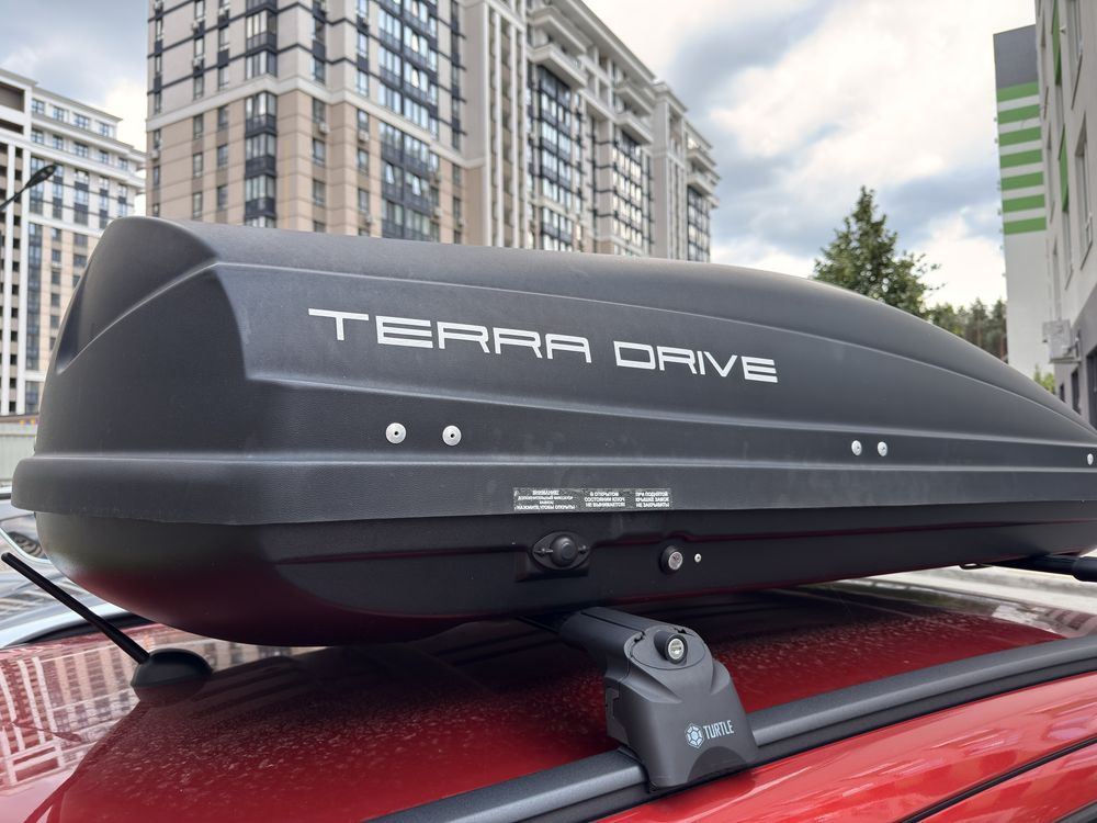 Автобагажник (аеробокс) на дах авто Terra Drive 440