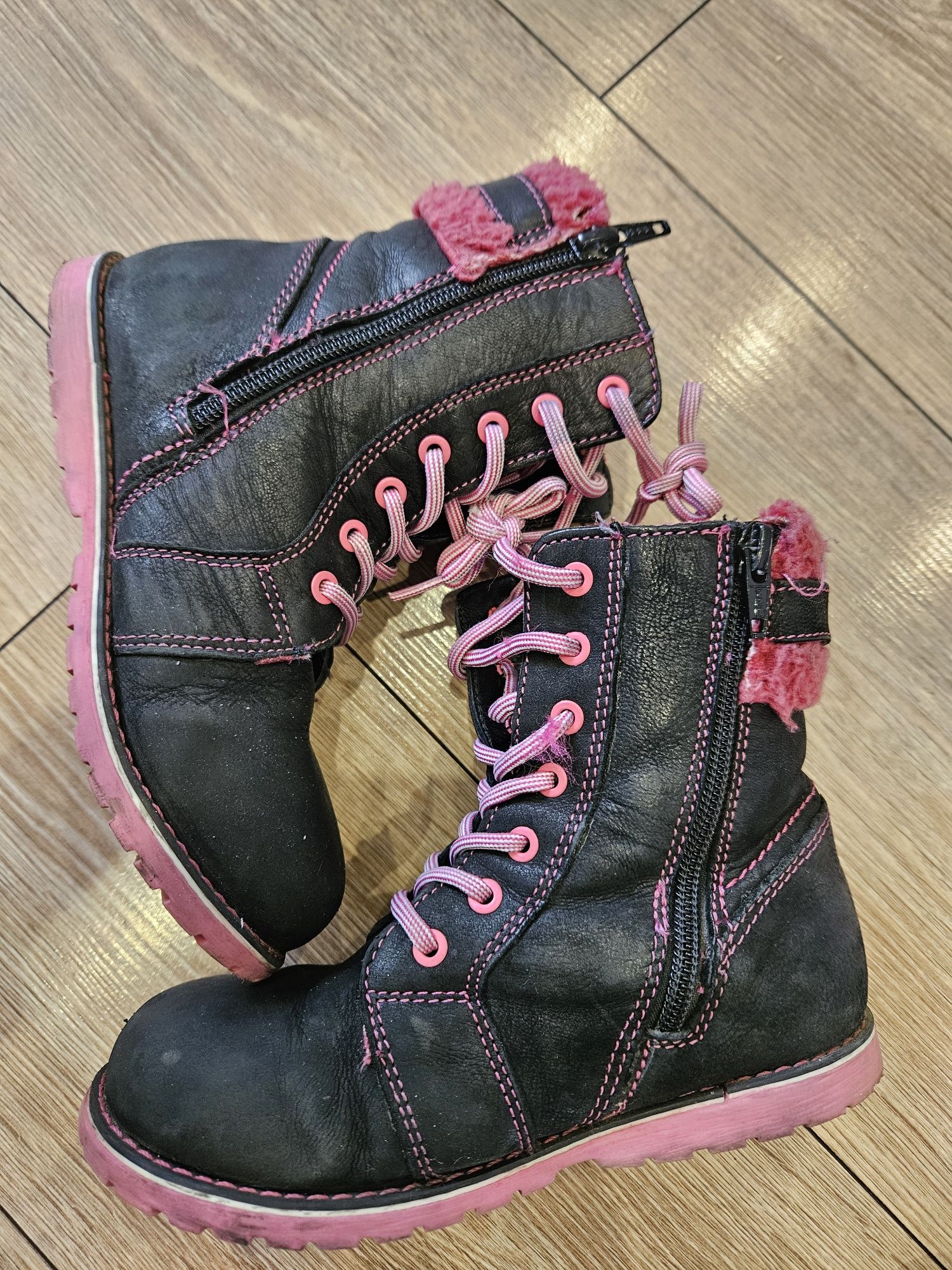Kozaki 30 lasocki ccc zimowe futerko zima