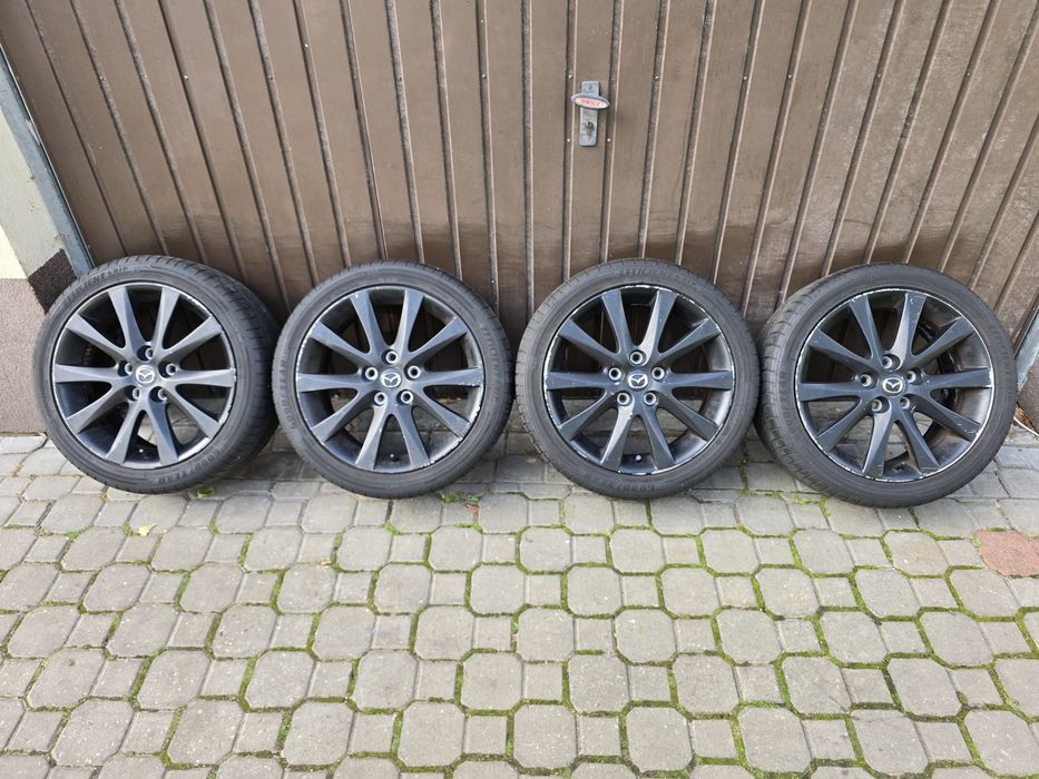Felgi z oponami 215/45R17 Mazda 3 5x114,3 Premacy 5 6 MX-5 MPV 626