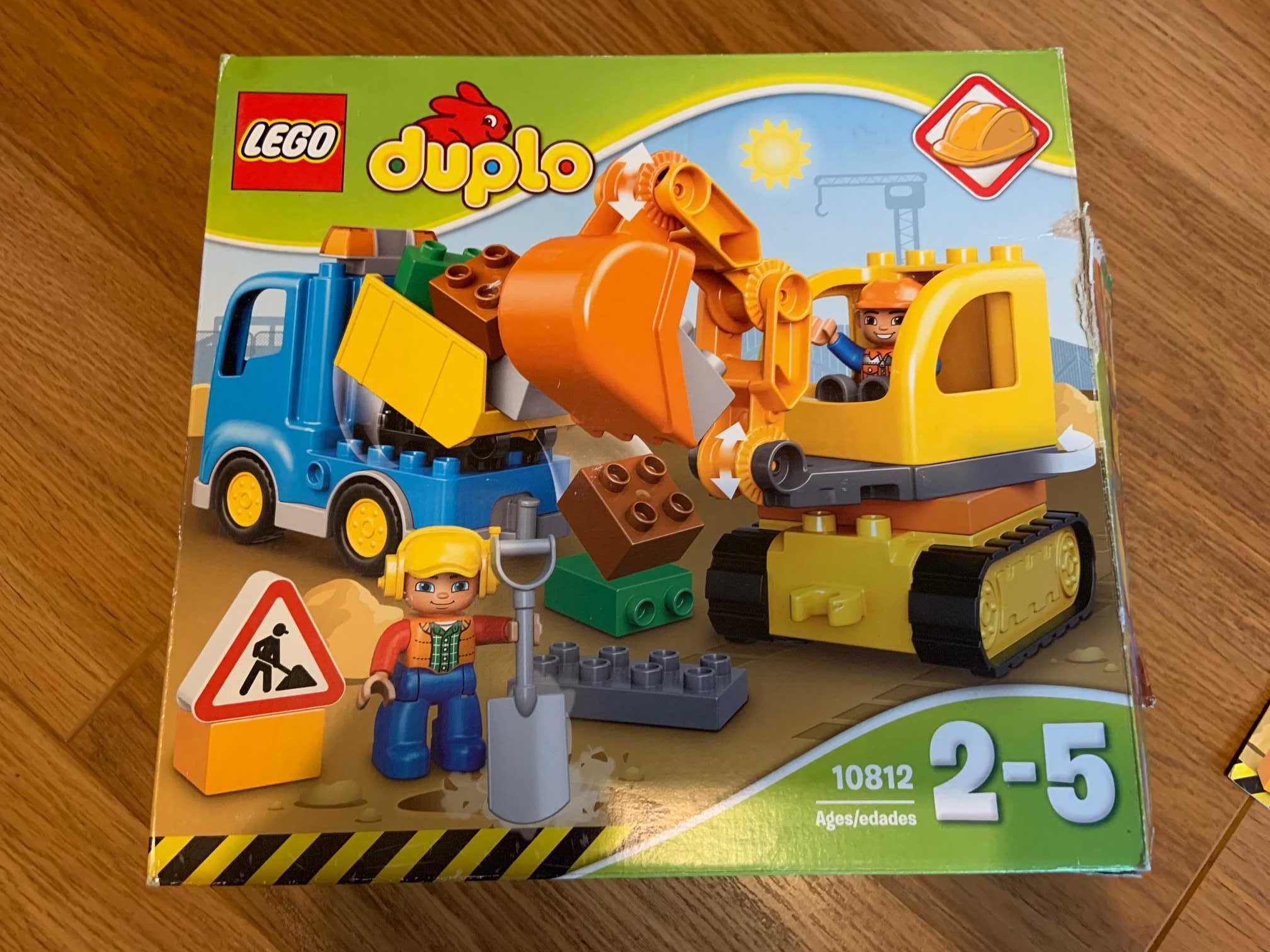 Lego DUPLO 10812 Ciężarówka i koparka gąsiennicowa