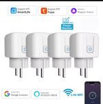Розумна WiFi розетка 20А  лічильник електроенергіі, Tuya,умная розетка