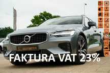 Volvo V60 R DESIGN acc FUL LED skóra nawi ALUSY 19 el.klapa licznik DIGITAL hak