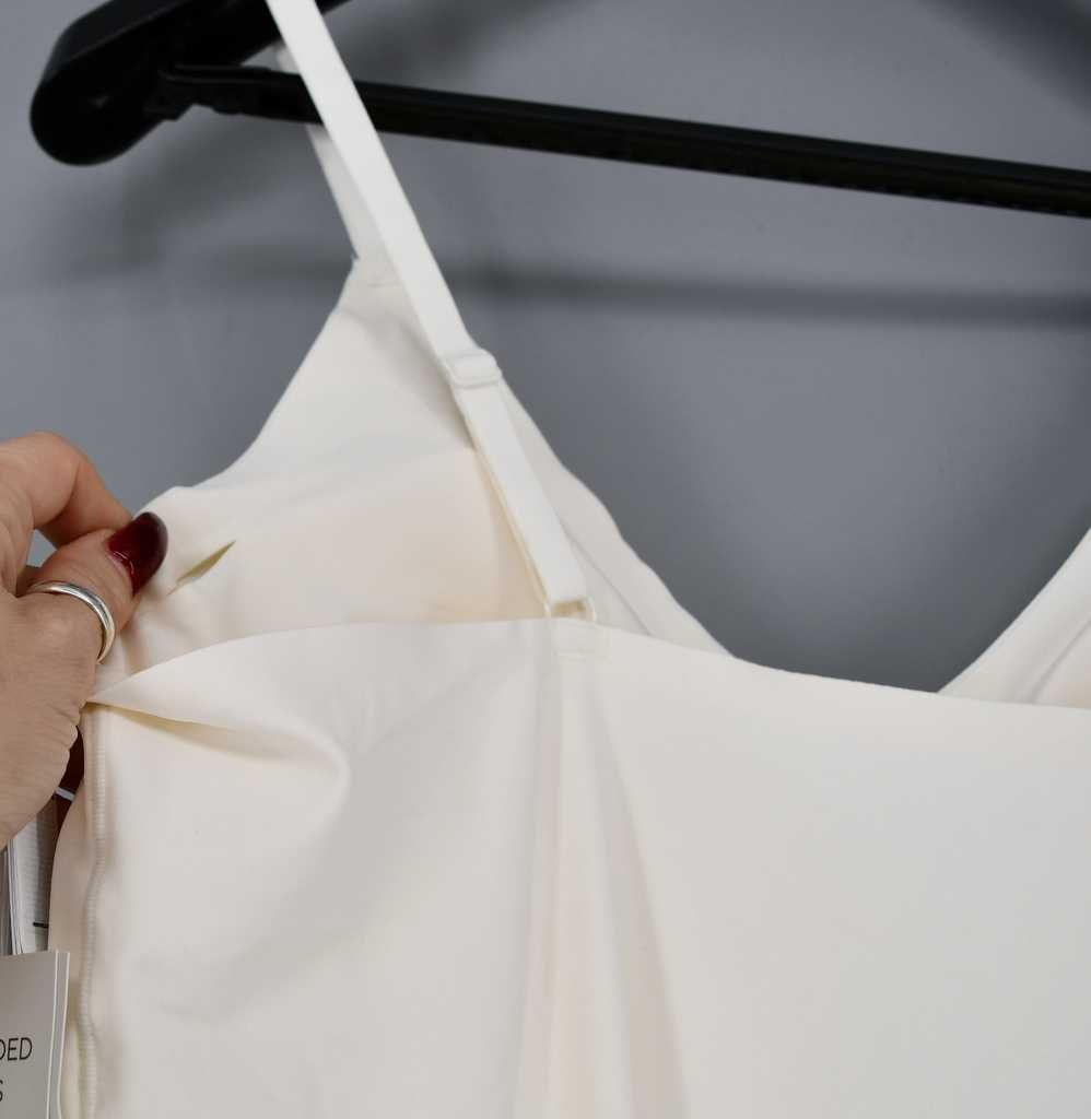 Modelująca koszulka bielizna wyszczuplająca 3XL Reserved kremowa nowa