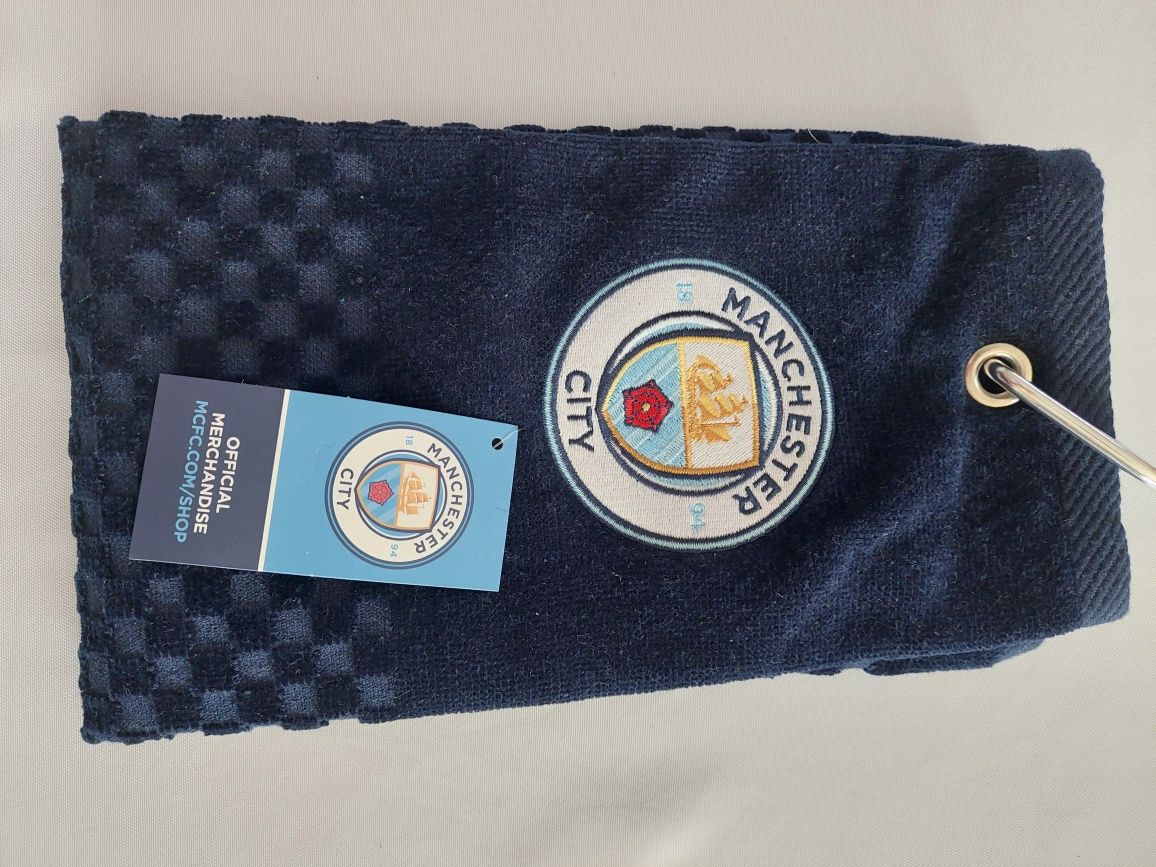 Ręcznik Manchester City oryginalny tanio polecam nowy hologram zobacz