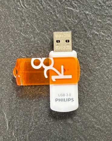 Pendrive Philips FM12FD00B 128 GB USB 3.0 pomarańczowy