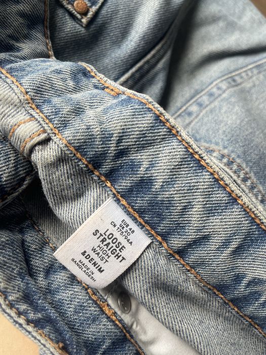 Джинси baggy h&m/Джинси широкі баги/Широкі джинси h&m denim