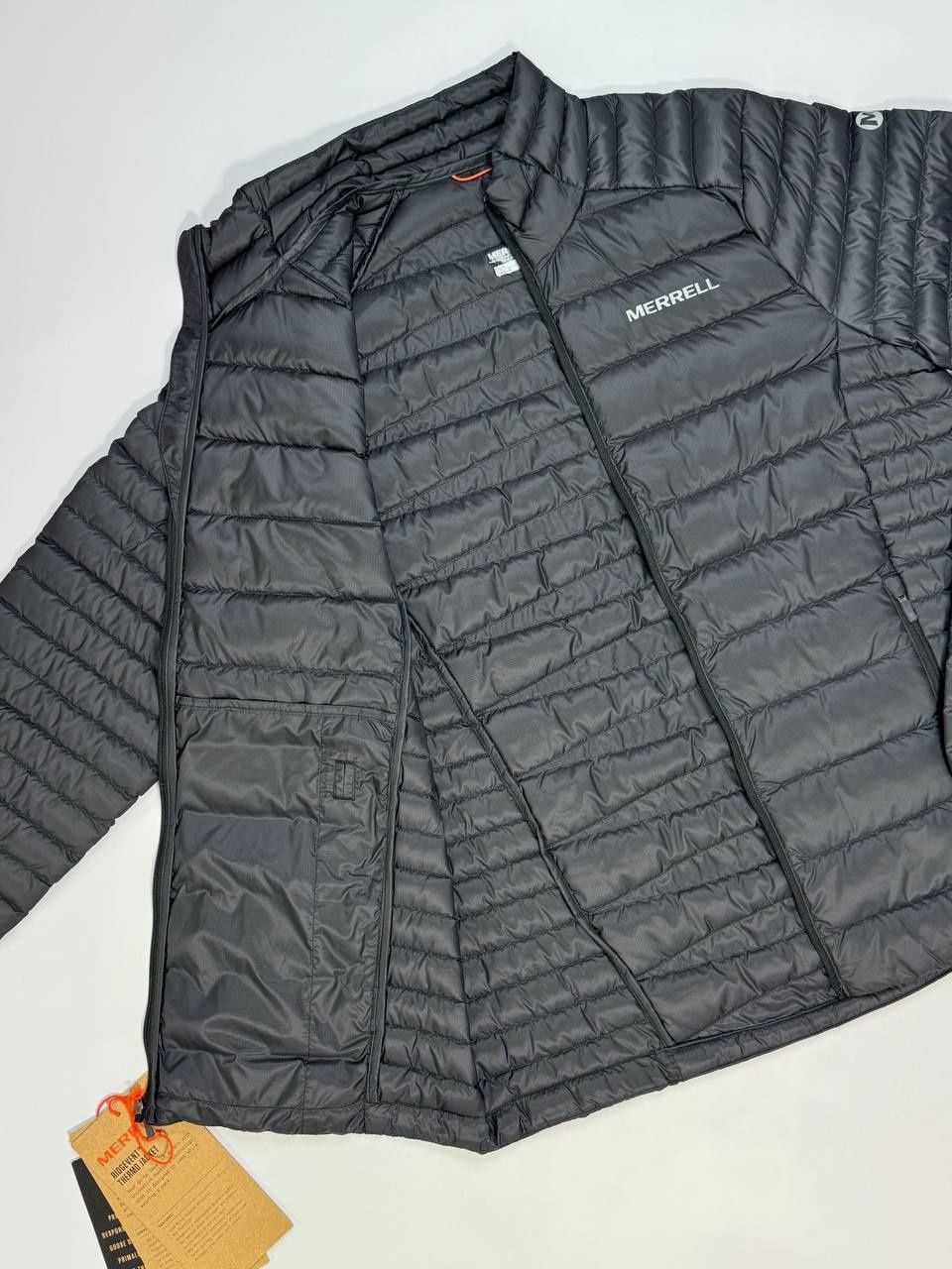 Новий‼️мікропуховик Merrell пух + Primaloft чоловіча утеплена куртка