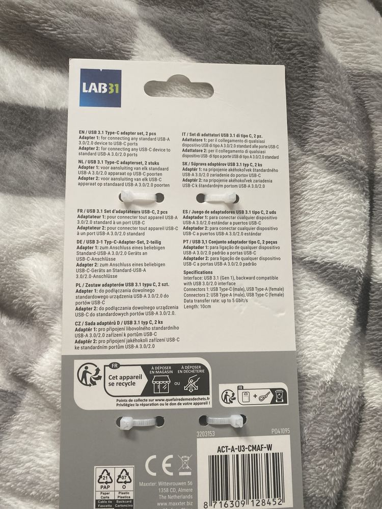 Usb adapter set Lab 31