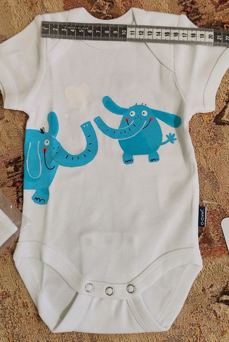 Дитячі боді, розмір 56-62,  JAKO-O