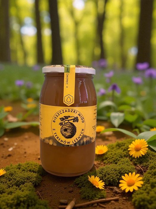 Naturalny miód leśny z Bieszczad