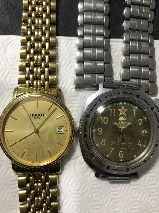 Пара часов. Tissot t870/970 и командирские