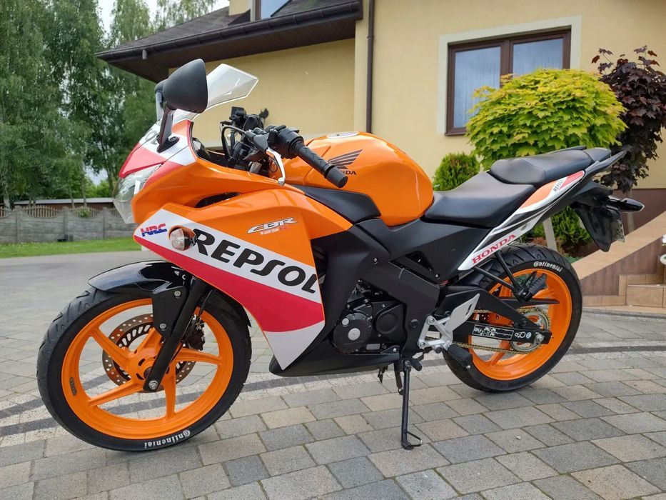 Honda CBR 125 JC50 2016 rok! REPSOL! Świetny stan, 15414 km. przebiegu! Kat.B!