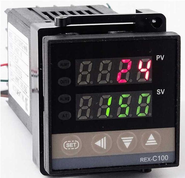 * Sterownik regulator PID REX c-100 z sondą typu K * Pełny komplet *
