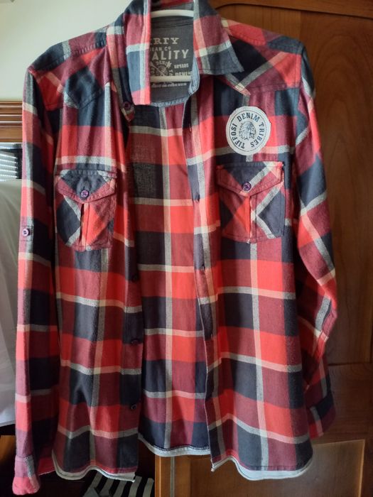 Camisa de criança aos Xadrez