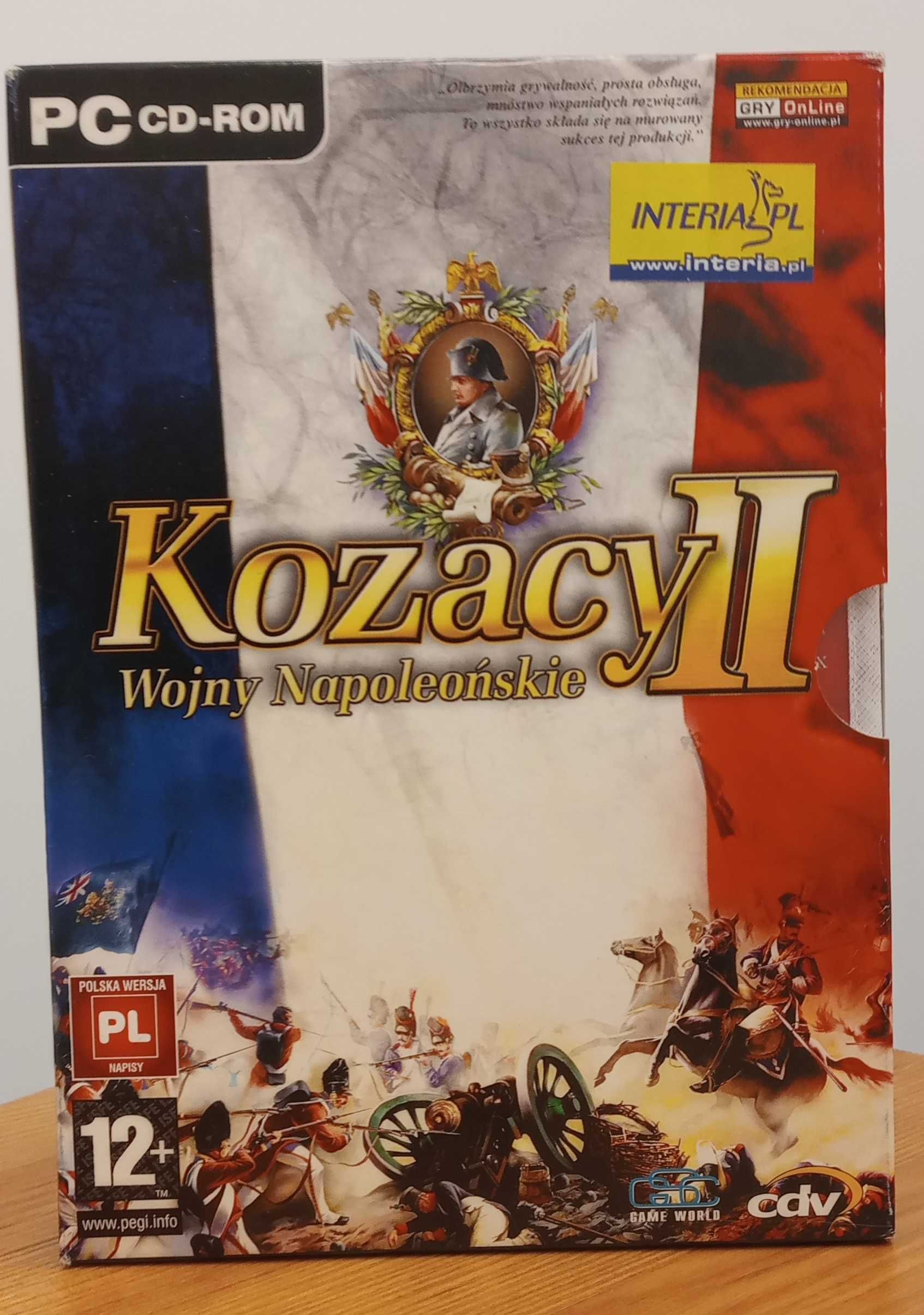 "Kozacy II. Wojny Napoleońskie" - gra PC - CD ROM