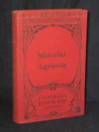 Livro Material Agrícola Biblioteca de Instrução Profissional