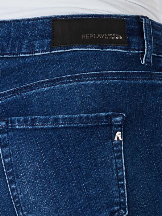 Jeansy slim fit niebieski Replay 28