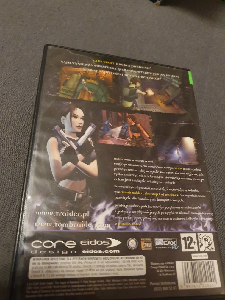 Gra gry Pc Lara Croft Tomb Raider the Angel of Darkness PL