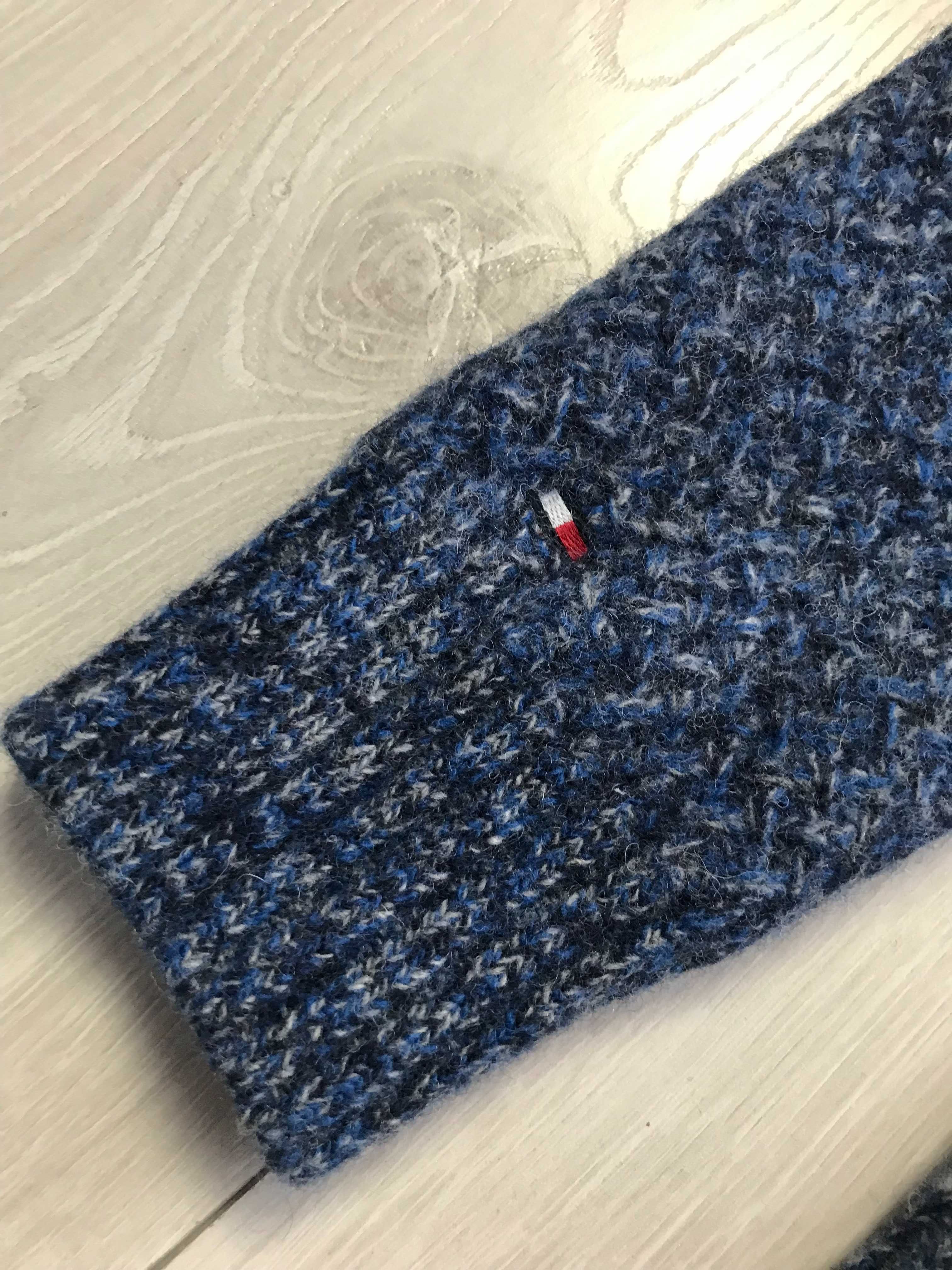 TOMMY HILFIGER r.L oryginalne sweter wełniany męski