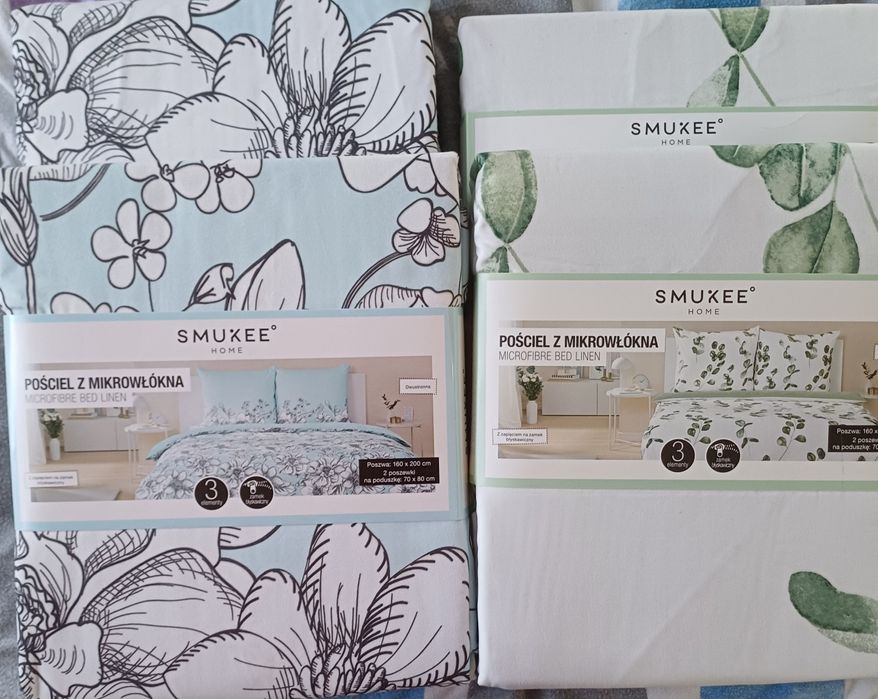 Pościel z mikrowłókna, 160x200, smukee