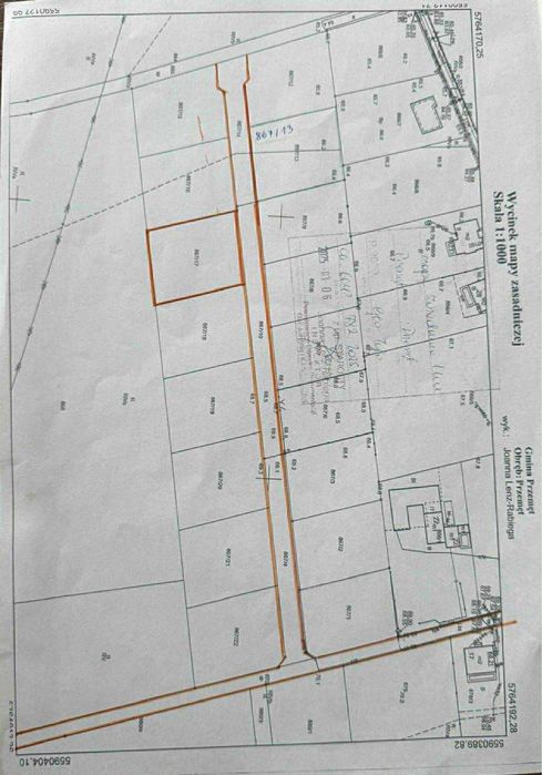 Działka budowlana Przemęt