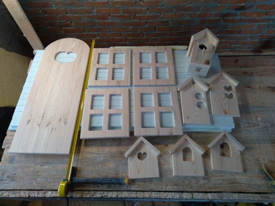 Домики для декора, декупажа, цветочных композиций, рукоделия.