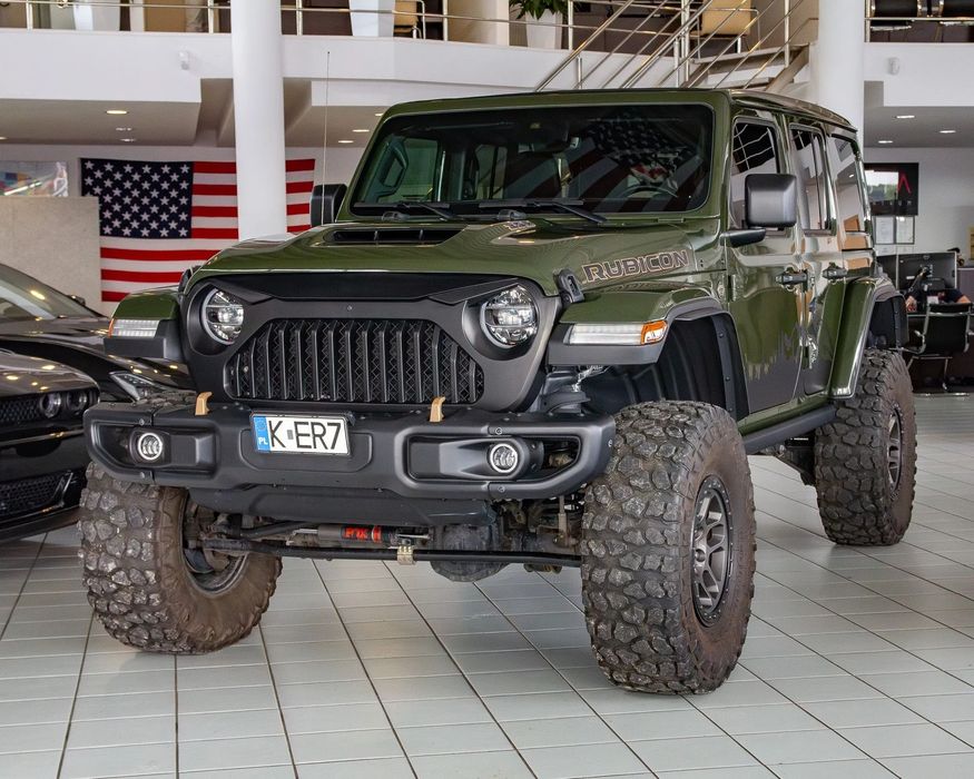Jeep Wrangler 6.4 V8 Rubicon Falcon SP2 Lift 5" Koła 37"Alpine Martwe Pole Vat Marża