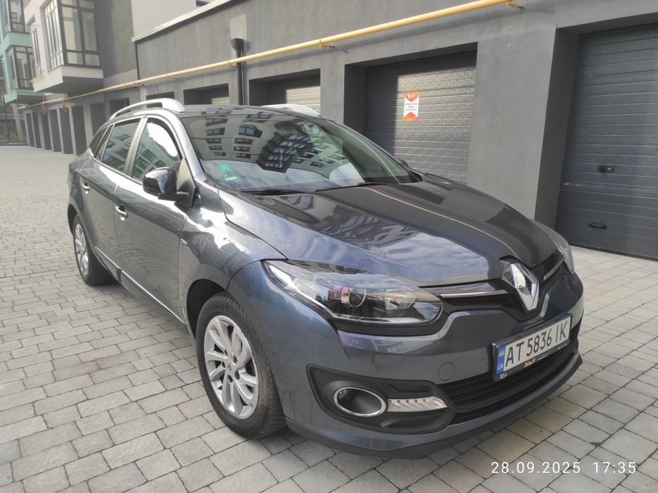 Renault Megan 1.5 dci Limited lll 2015рік