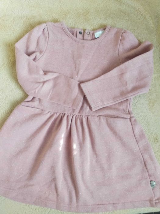 Утеплена сукня для дівчинки