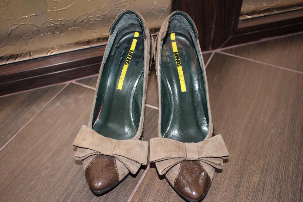 Замшевые женские туфли Manas Lea Foscati (Италия)