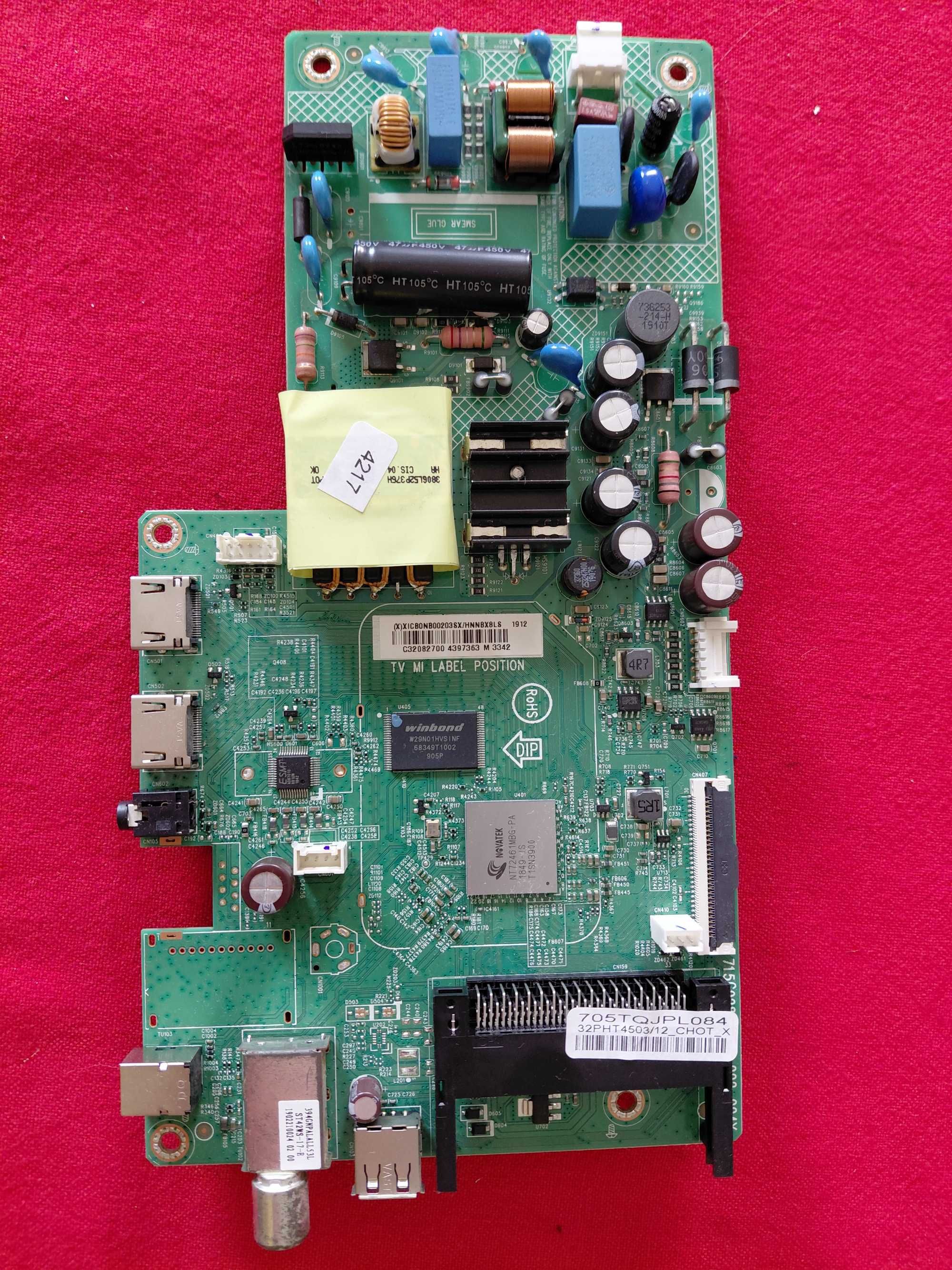 Placa mãe TV Philips