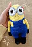 Brinquedo Minion em croché